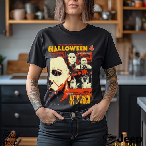 Halloween 4 The Return Of Michael Myers Shirt, Best Michael Myers Mask Shirt, Michael Myers Shirt, Halloween 2023 Trends Merch