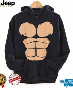 Halloween Costume Funny Monkey Gorilla Chest Suit Halloween T Shirt