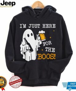 Halloween I'm Just Here For Boos Halloween Beer Lovers T Shirt