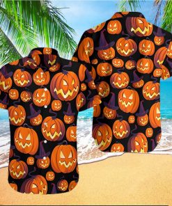 Halloween Pumpkin Hawaiian Shirt