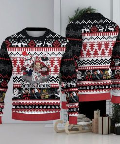 Halloween Scary Bears Ugly Christmas Sweater