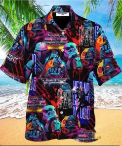 Halloween Star Wars Horror Retro 80s 90s Vintage Disco – Halloween Hawaiian Shirt