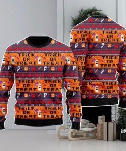 Halloween Trick Or Treat Christmas Unisex Ugly Sweater