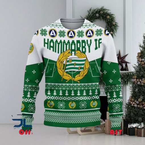 Hammarby Fotboll Allsvenskan Sweden Ugly Sweater Christmas