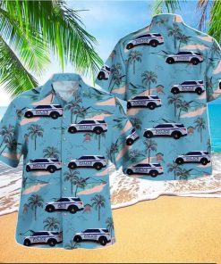 Hampstead Police Department Maryland Aloha Summer Gift Hawaiian Shirt