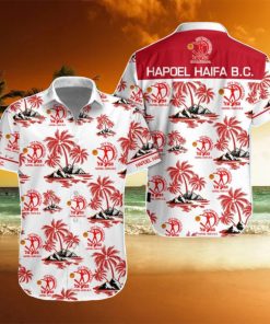 Hapoel Haifa B.C Hawaiian Shirt And Short New Design For Fans