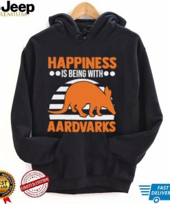 Happiness Is Being With Aardvark Lucky Sunset T Shirt