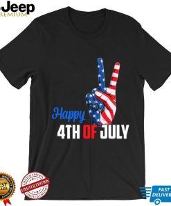 Happy 4th Of July Peace America Independence Day shirt