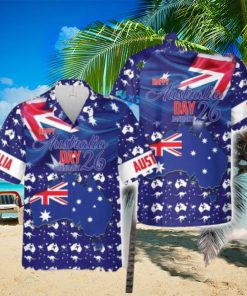 Happy Australia Day January 26 Aloha Hawaiian Shirt Men And Women Summer Vacation Shirt Beach Lover Gift