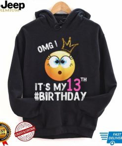 Happy Birthday Shirt Girls 13th Party 13 Years Old Bday T Shirt