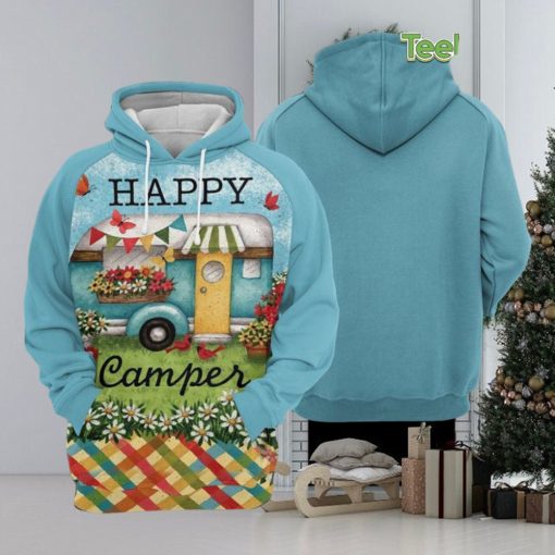 Happy Camper 3D Printed Hoodie