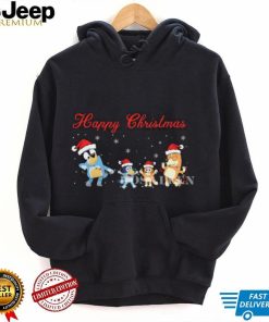 Happy Christmas Bluey Sweatshirt, T Shirt