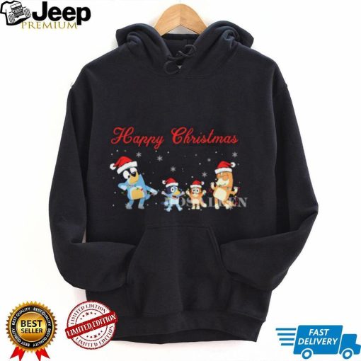 Happy Christmas Bluey Sweatshirt, T Shirt