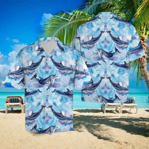 Happy Dolphin Hawaiian Shirt Unisex Adult Hw5511