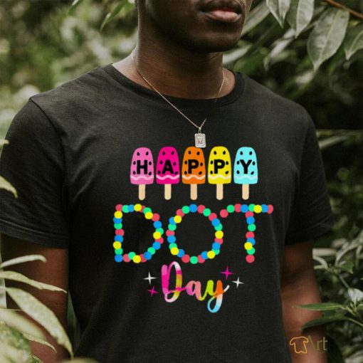 Happy Dot Day 2023, Colorful Pastel International Dot Day T Shirt