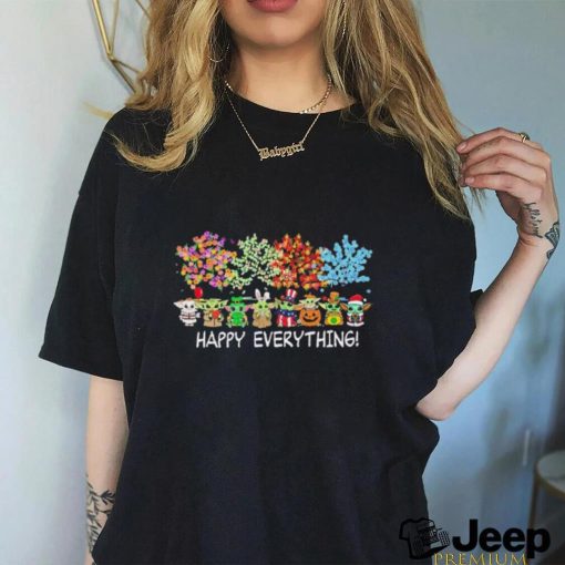 Happy Everything Kid Yoda Shirt