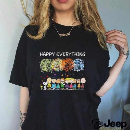 Happy Everything Peanut Characters Shirt