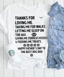 Happy Father’s Day Dog Dad From Daughter And Son For Daddy Shirt