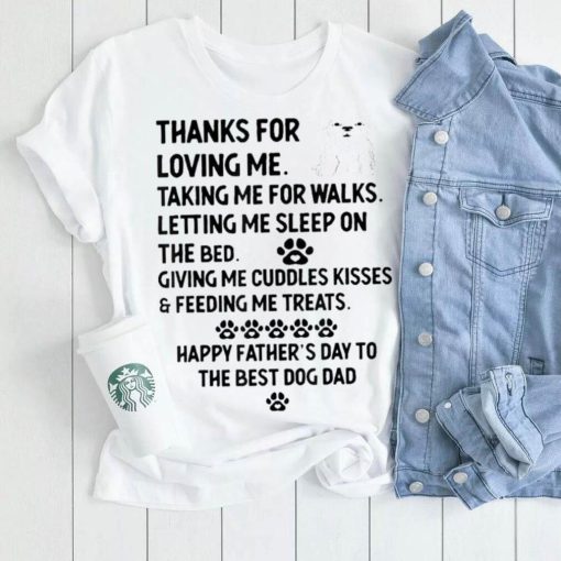 Happy Father’s Day Dog Dad From Daughter And Son For Daddy Shirt