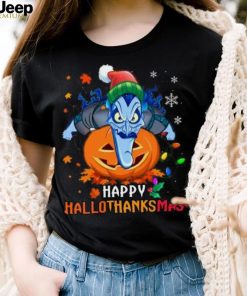 Happy Hallothanksmas Hades Hercules Halloween Thanksgiving Christmas Shirt