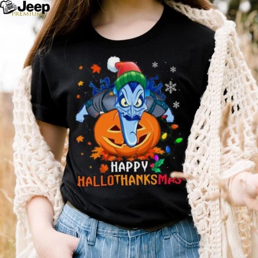 Happy Hallothanksmas Hades Hercules Halloween Thanksgiving Christmas Shirt