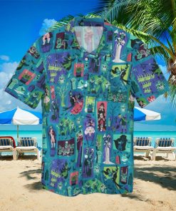 Happy Halloween Outfit Horror Cartoon Comic Theme Hawaiian Aloha Shirts Dh