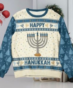 Happy Hannukah Christmas Ugly Sweater