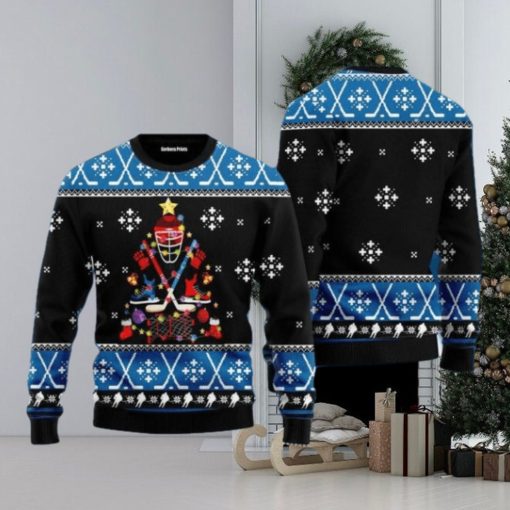 Happy Hockeyday Ugly Christmas Sweater