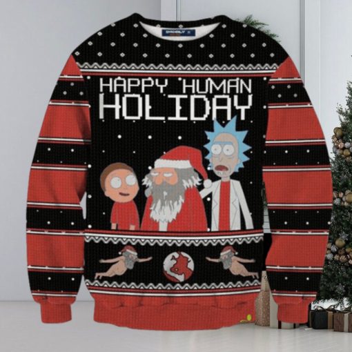 Happy Human Holiday Christmas Ugly Christmas Sweater