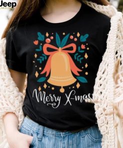 Happy Merry Christmas Merry X mas bell funny shirt