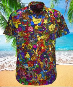 Happy Pokemon Beach Hawaiian Shirt