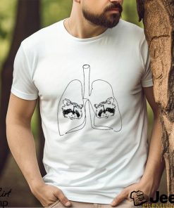 Happy Raccoon Club My Lungs Shirt