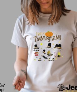 Happy Thanksgiving Snoopy Friends Peanuts Thanksgiving Shirt