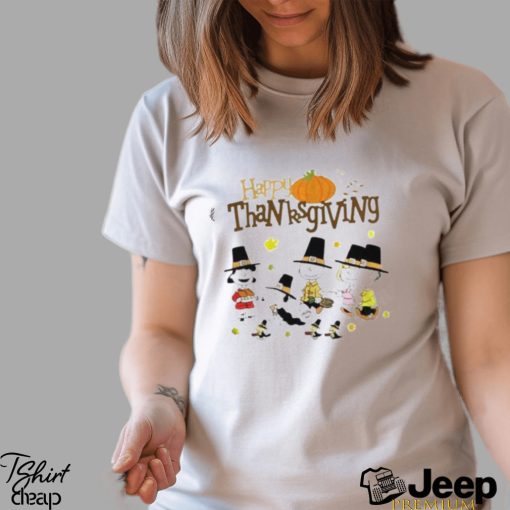 Happy Thanksgiving Snoopy Friends Peanuts Thanksgiving Shirt