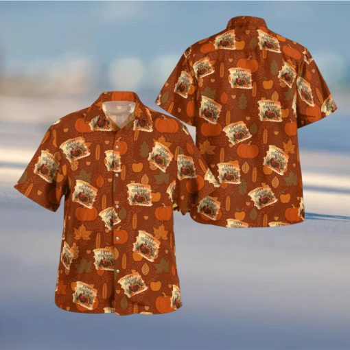 Happy Thanksgiving Turkey Hawaiian Shirt