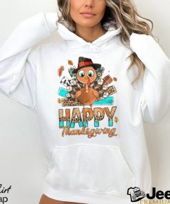 Happy Thanksgiving Turkey Thankful T Shirt