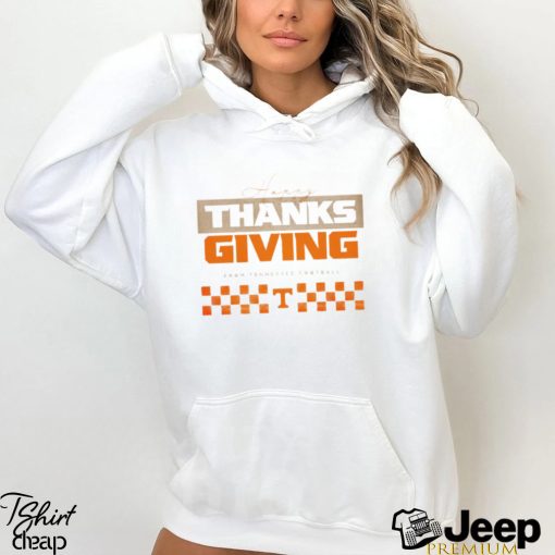 Happy Thanksgiving from Tennessee Football shirt