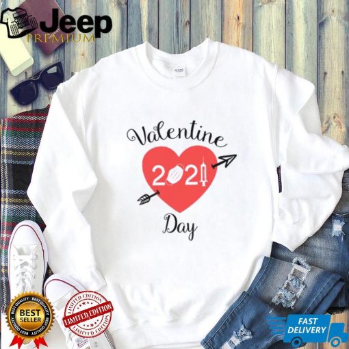 Happy Valentine’s Day 2021 heart face mask T shirt