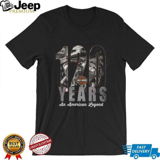Harley Davidson 120 Years An American Legend T Shirt