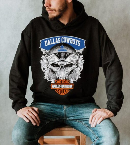 Harley Davidson Dallas Cowboys Motorcycles shirt