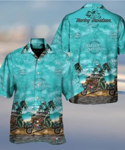 Harley Davidson Hawaiian Shirt