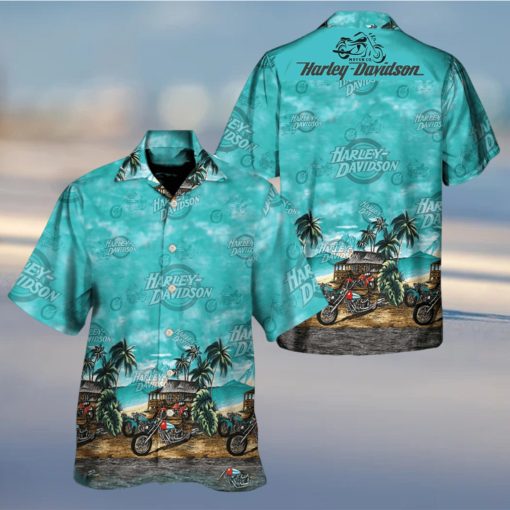 Harley Davidson Hawaiian Shirt