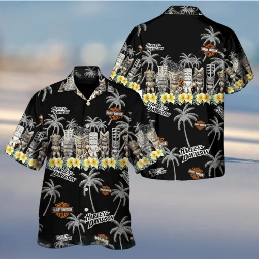 Harley davidson Hawaii Hawaiian Shirt