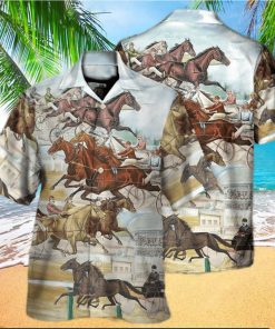 Harness Racing Horse Racing The Best Seat Hawaiian Shirt