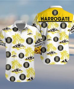 Harrogate Town AFC Button Up Shirt Hawaiian Shirt