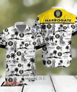 Harrogate Town AFC Version 2 Hawaiian Shirt