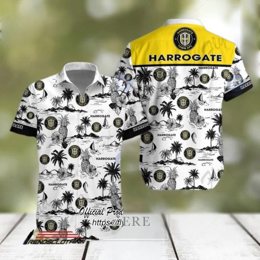 Harrogate Town AFC Version 2 Hawaiian Shirt