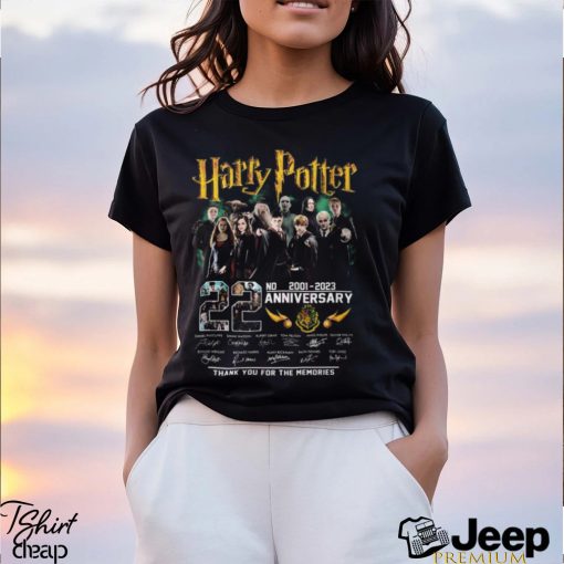 Harry Potter 22nd Anniversary 2001 – 2023 Thank You For The Memories Unisex T Shirt