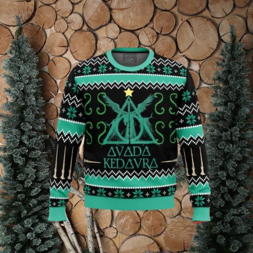 Harry Potter Avada Kedavra Ugly Christmas Sweaters