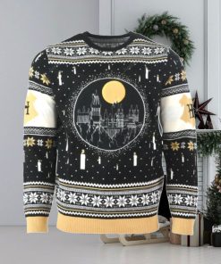 Harry Potter Hogwarts Castle Candles For Unisex Ugly Christmas Sweater